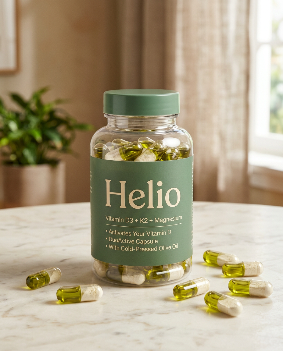 Helio -D3+K2 With Magnesium