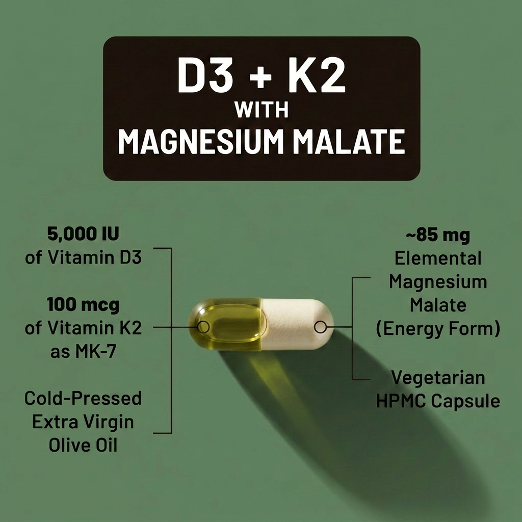 Helio -D3+K2 With Magnesium