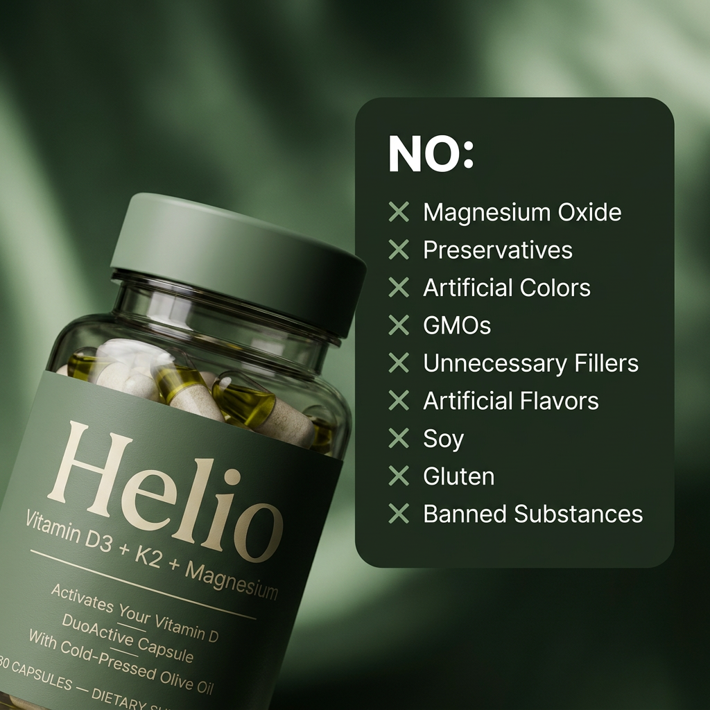 Helio -D3+K2 With Magnesium